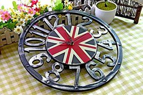 Creative Arts Muted Fashion Simple Livingroom Wooden Wall Clock Personalized Home Decoration N4