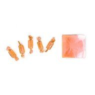 Craft Clouds - Square Candy Foil Wrappers for Lollipops, Hard Candy, Chocolates -125 Pack (4 x 4 Inch, Gold) N24