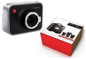 KIT Blackmagic Cinema Camera 2,5K EF + Samyang Cinema 3 objectives 14-35-85 mm