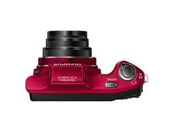 Olympus SZ-14 Red Digital Camera - International Version (No Warranty) N2
