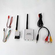 BOSCAM FPV 8CH 200mW 5.8GHz Wireless AV TS351 Transmitter + RC305 Receiver Set Silver N5