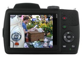 HP HP-D3000 16MP Digital Camera with 21x Optical Image Stabilized Zoom and 3-Inch LCD Screen (Black) N5