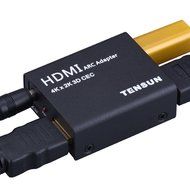 Tensun HDMI to HDMI ARC Adapter with Optical TOSLINK SPDIF Audio Output, HDMI Audio Extractor Converter Support... N8