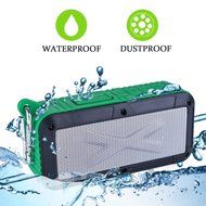 (2016 New Version) Nuboom Solar/Battery Powered 2x3W Bluetooth Speaker IPX4 Splashproof Portable Wireless MP4... N4