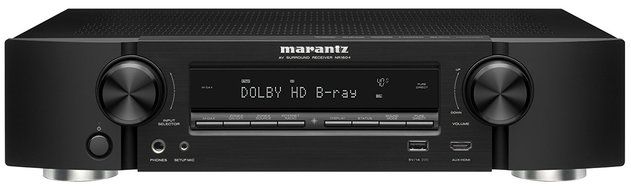 Marantz NR1604 Slim Line 7.1 Network AV Receiver with Apple AirPlay (Discontinued by Manufacturer) N6