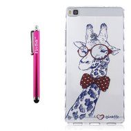 Huawei P8 Lite Case, Firefish Durable Soft TPU Back Case [Soft-Flex] Drop Protection Scratch-Resistant Cover Skin... N48