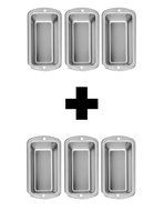 Wilton Recipe Right 3 Piece Mini Loaf Pan Set N2