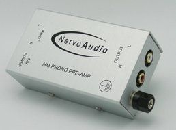 Nerve Audio PH 1.1 Phono Preamp (Silver) - Audiophile Quality Hi Definition Turntable Preamp