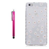 Huawei P8 Lite Case, Firefish Durable Soft TPU Back Case [Soft-Flex] Drop Protection Scratch-Resistant Cover Skin... N65