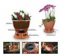 OSD Audio PS525 Single Stereo 5.25&quot; Planter 2-Way Omni Speaker N3