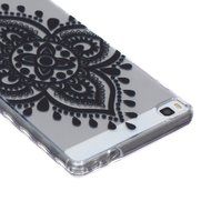 Huawei P8 Lite Case, Firefish Durable Soft TPU Back Case [Soft-Flex] Drop Protection Scratch-Resistant Cover Skin... N78