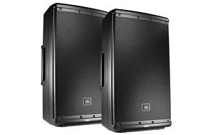 PACKAGE! TWO 2x JBL EON612 12&quot; 2-WAY 1000W ACTIVE MULTIPURPOSE SELF-POWERED SOUND REINFORCEMENT PORTABLE LOUDSPEAKERS... N4