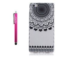 Huawei P8 Lite Case, Firefish Durable Soft TPU Back Case [Soft-Flex] Drop Protection Scratch-Resistant Cover Skin... N83