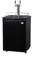 Kegco Kegerator Digital Beer Keg Cooler Refrigerator - Dual Faucet - D System N5