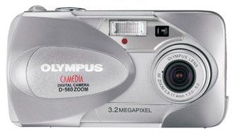 Olympus D560 3.2 MP Digital Camera with 3x Optical Zoom N5