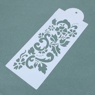 Whitelotous 4PCS Flowers Fondant Cake Decorating Stencil Template Mold Baking Tools N2