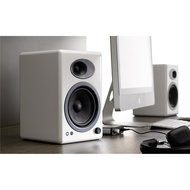 Audioengine A5+ Premium Powered Bookshelf Speakers With Stands - Pair (White) N4