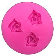 HT BAKEWARE | Three Miniature Roses Silicone Mold