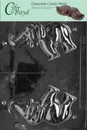 Cybrtrayd A096 3D Elephant Animal Chocolate Candy Mold with Exclusive Cybrtrayd Copyrighted Chocolate Molding...