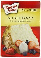 Duncan Hines Signature Cake Mix, Angel Food, 16 oz N6