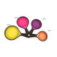 Endurance Stainless Steel Measuring Cups Baking Measuring Cup Tool, Set of 4 N25