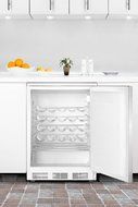 Summit SWC6WLBISSHH Built-In Undercounter Solid Door Wine Cellars With Factory Installed Lock Automatic Defrost... N2