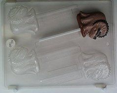 Dinosaur Type: Triceratops AO060 All Occasion Chocolate Candy Mold