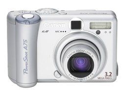 Canon PowerShot A75 3.2MP Digital Camera with 3X Optical Zoom (OLD MODEL) N2