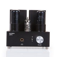 APPJ PA1502A 6N4+6P6PX2 tube headphone amplifier black N8