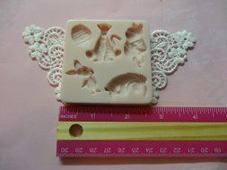 Winnie the Pooh and Friends Silicone Mold By Oh! Sweet Art FDA Approved for Food N3