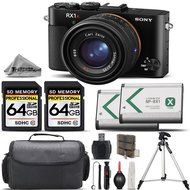 Sony Cyber-shot DSC-RX1R Digital 63x Optical Zoom Camera DSCRX1R/B + Backup Battery+ 2 Of 64GB Class 10 Memory...