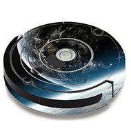 Skin Decal Vinyl Wrap For IRobot Roomba 650 655 Vacuum / Earth Space