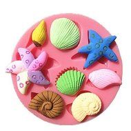 HT BAKEWARE | Seashell &amp; Conch (Series 4) Silicone Mold N2