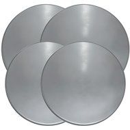 Range Kleen 550-4 Stainless Steel Round Burner Kovers, Set of 2 N2