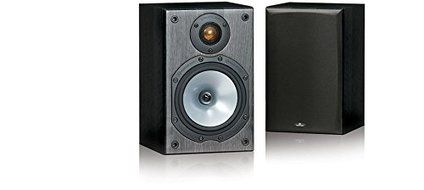 Monitor Audio MR1 2-Way Bookshelf Speaker, Pair (Black Oak Vinyl Wrap) (Discontinued by Manufacturer)