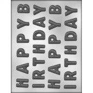 Happy Birthday Letters Mold