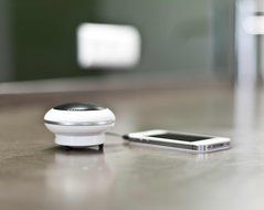 HIS PSMOBIWH Wavemaster MOBI Portable Speaker (White) N6