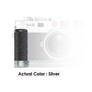 Leica M8.2 Handgrip Silver with Vulkanit Leather