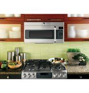 GE CVM1790SSSS Cafe 1.7 Cu. Ft. Stainless Steel Over-the-Range Microwave - Convection N3
