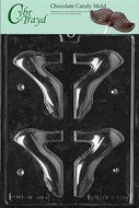 Cybrtrayd K108 Medium 3D High Heel Shoe Chocolate Candy Mold with Exclusive Cybrtrayd Copyrighted Chocolate Molding...