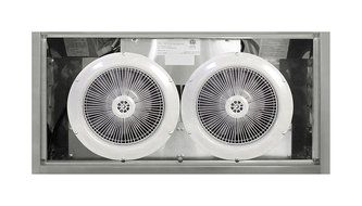 Ancona Slim C2 Twin Motor 425 CFM Under Cabinet Range Hood, 30-Inch N3