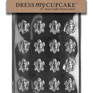 Dress My Cupcake Chocolate Candy Mold, Tiny Turtles