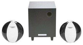 HANNspree Circus 2.1 Channel Speaker System - Dark Silver (KS05-21U1-001)