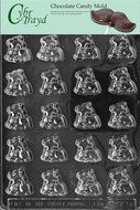 Cybrtrayd E009 Lambs Easter Chocolate/Candy Mold, Bite Size