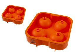 Ramini Brands Premium Whiskey Ice Ball Maker Mould Tray With Lid - Bonus Recipes - Jello Cake Pops Chocolate Candy... N5