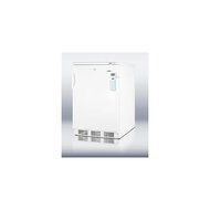 VT65MLPLUS 24" wide all-freezer for freestanding use, manual defrost with a traceable thermometer, lock, and -...