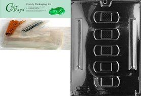 Cybrtrayd J028 Bandaid and Thermometer Chocolate Candy Mold with Exclusive Cybrtrayd Copyrighted Chocolate Molding... N2