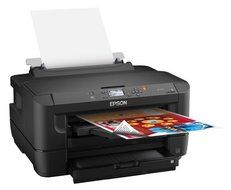 Epson WorkForce WF-7110 Wireless and WiFi Direct, Wide-Format Color Inkjet Printer, 2-Sided Auto Duplex. Prints... N4