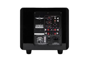 Earthquake Sound MiniMe P8 White Passive Tuned Mini Subwoofer (Piano White) N9