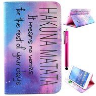 Tab 4 7.0 Case, Firefish Damage Resistance Case Premium PU Leather Wallet Card Slots Kickstand Feature Case for... N96